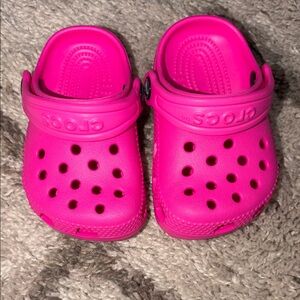 CROCS Kids Vibrant Pink Sandals